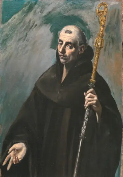 St Benedict El Greco